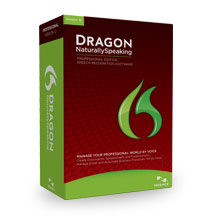 image of Dragon Naturally Speaking 12 Professional software box