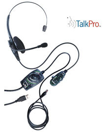 image of VXI TalkPro USB microphone headset